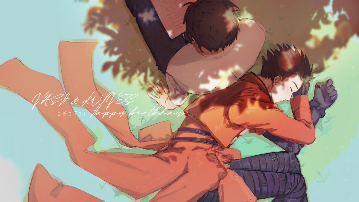 ...🌱

#TRIGUN 
#ヴァッシュとナイヴズ誕生祭2025