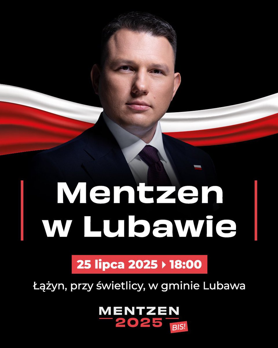 SlawomirMentzen's tweet image. W tym tygodniu odwiedzę kolejne dwie gminy, w których uzyskałem najwyższe poparcie. Do zobaczenia!