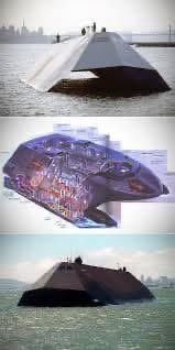Habubrats71's tweet image. Glamorous as a tugboat, the Sea Shadow😁
Viewed from head-on, the ship looked like Darth Vader’s helmet. Some Navy brass who saw her clenched their teeth in disgust at the sight of the most futuristic ship ever to fly the seas.
A future commander resented having only a…