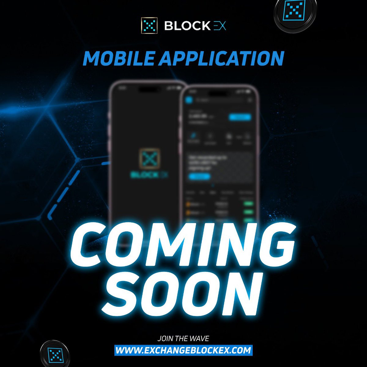 xbeBlockex's tweet photo. 📱 The BlockEx mobile app is almost here!
Trade anywhere. Anytime. All on your phone.
⚡️ Coming soon. Stay tuned.
🔗 https://t.co/7BiKW3dykk
#BlockEx #CryptoApp #Web3OnTheGo #XBE https://t.co/98hVV8xOlg