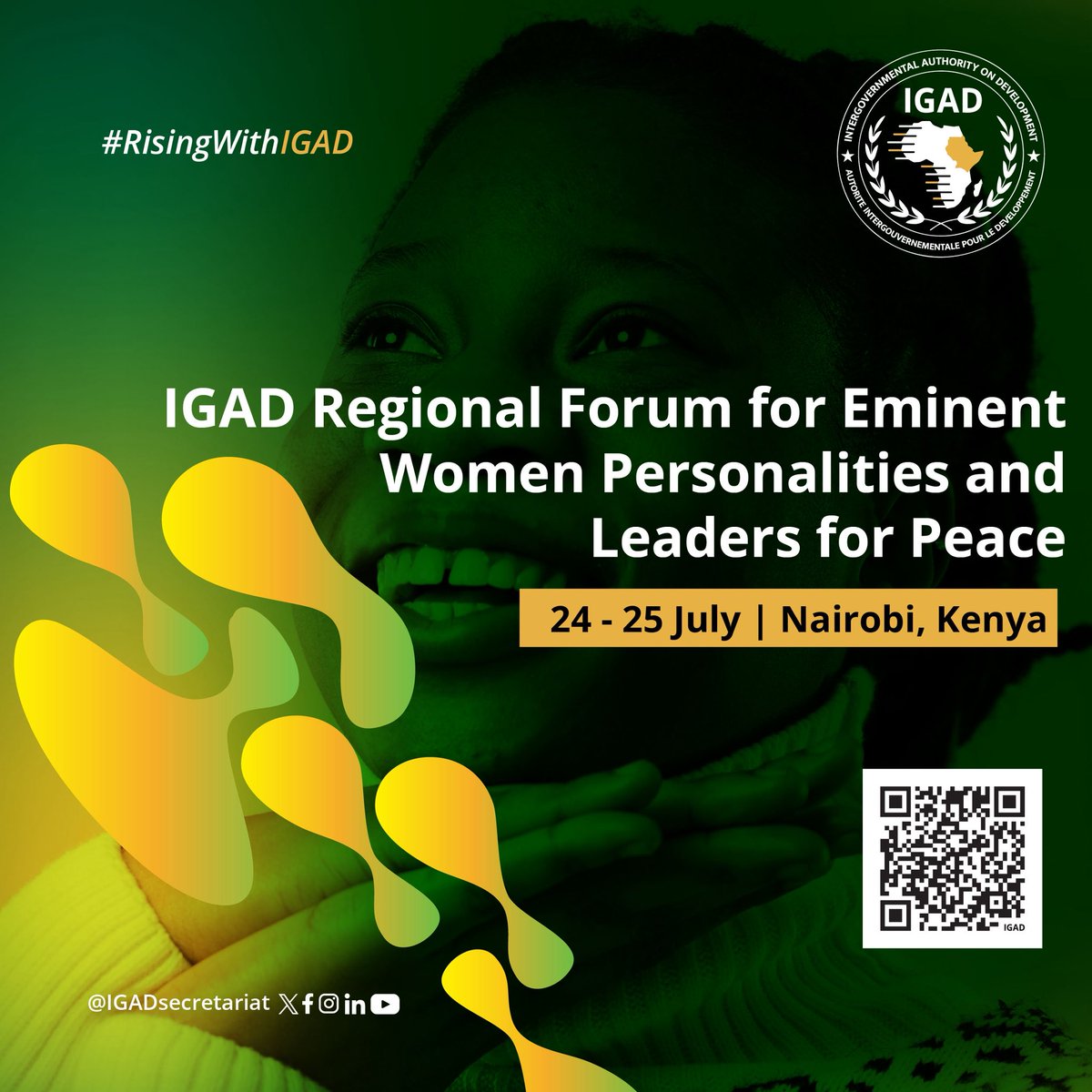 Voices of Wisdom: Guiding the Horn Towards Peace and Unity

IGAD is bringing together some of the most respected traditional leaders, elders, renowned sportsmen and women, and visionary thinkers from across the region for the IGAD Eminent Personalities Forum!

🗓 Date: 24-25