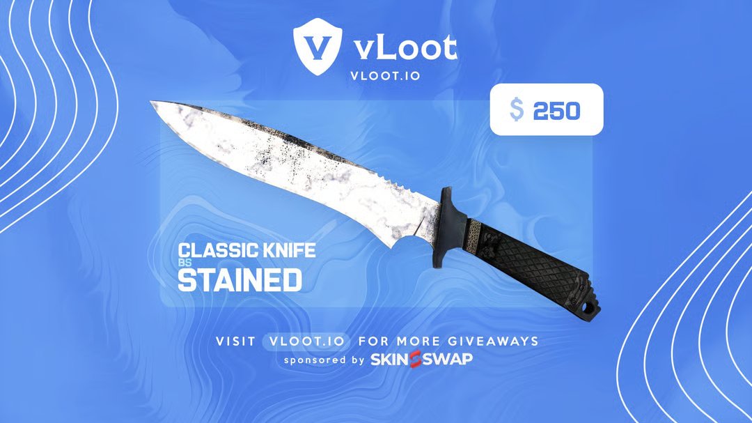 🔪Juicy 250$ Gleam Giveaway to enter🔪

👉Simply click the link under and complete any task(s) you want  to join, it's free and the more you do the more tickets you get !   
wn.nr/gksn2jM
One Lucky winner will leave with that 250$ classic Stained Knife 

⏰33 Days