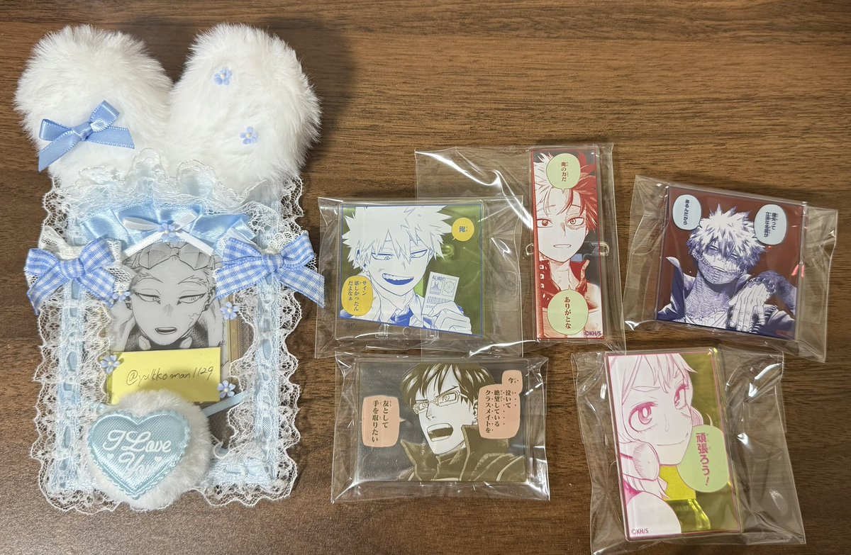 【交換/譲渡】僕のヒーローアカデミア 原画展 ヒロアカ展 アクリルXフィギュア 名言アクリルバッジ

【譲】
アクフィ:爆豪,麗日,切島,オールマイト2
バッジ:爆豪,轟,荼毘,麗日,飯田

【求】
同種ホークス,上鳴&gt;&gt;&gt;&gt;&gt;&gt;&gt;定価+送料

爆豪,轟,荼毘はホークスと交換のみ
ホークス,上鳴纏めてのみ