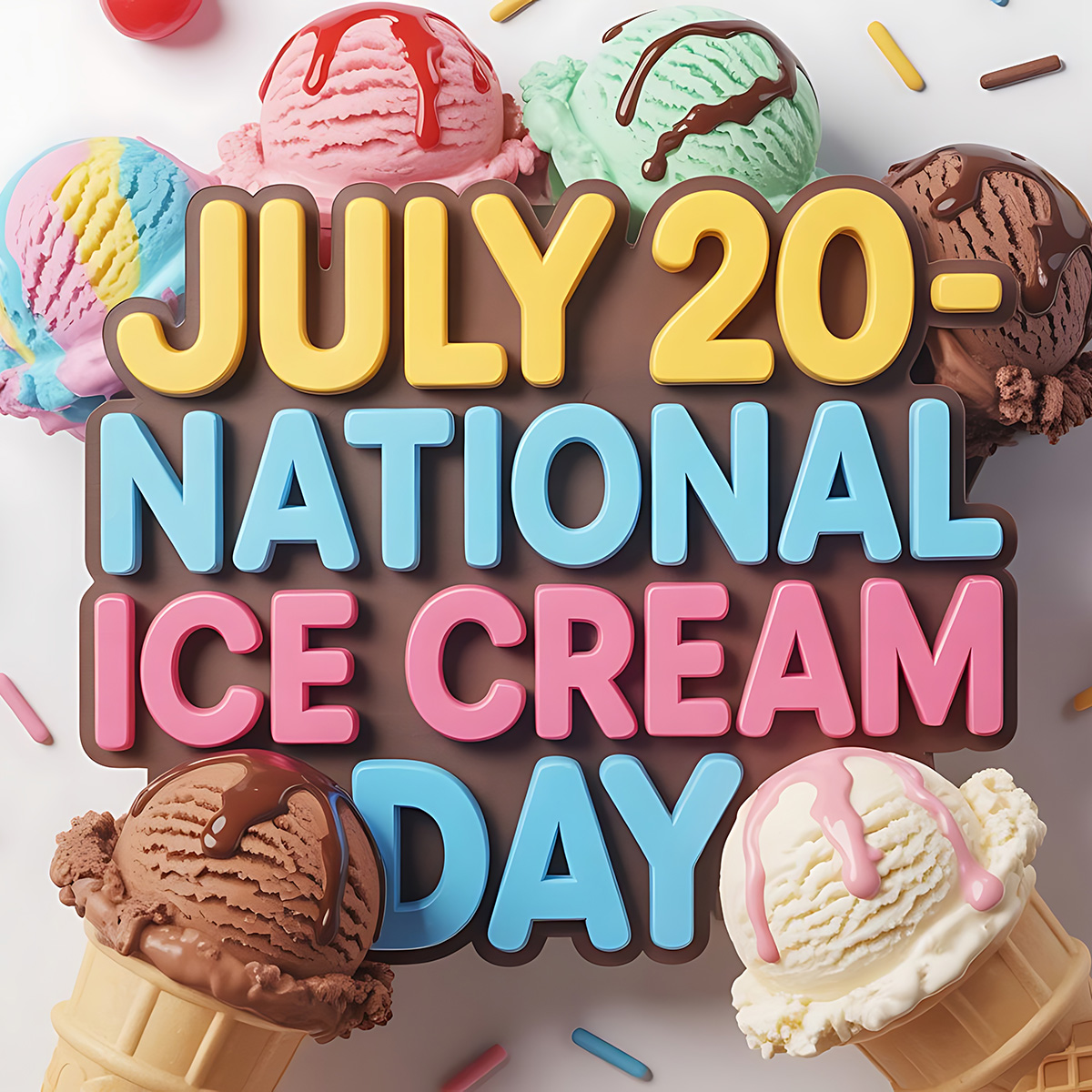 Happy National Ice Cream Day! Go on, treat yourself! What's your favourite flavour?