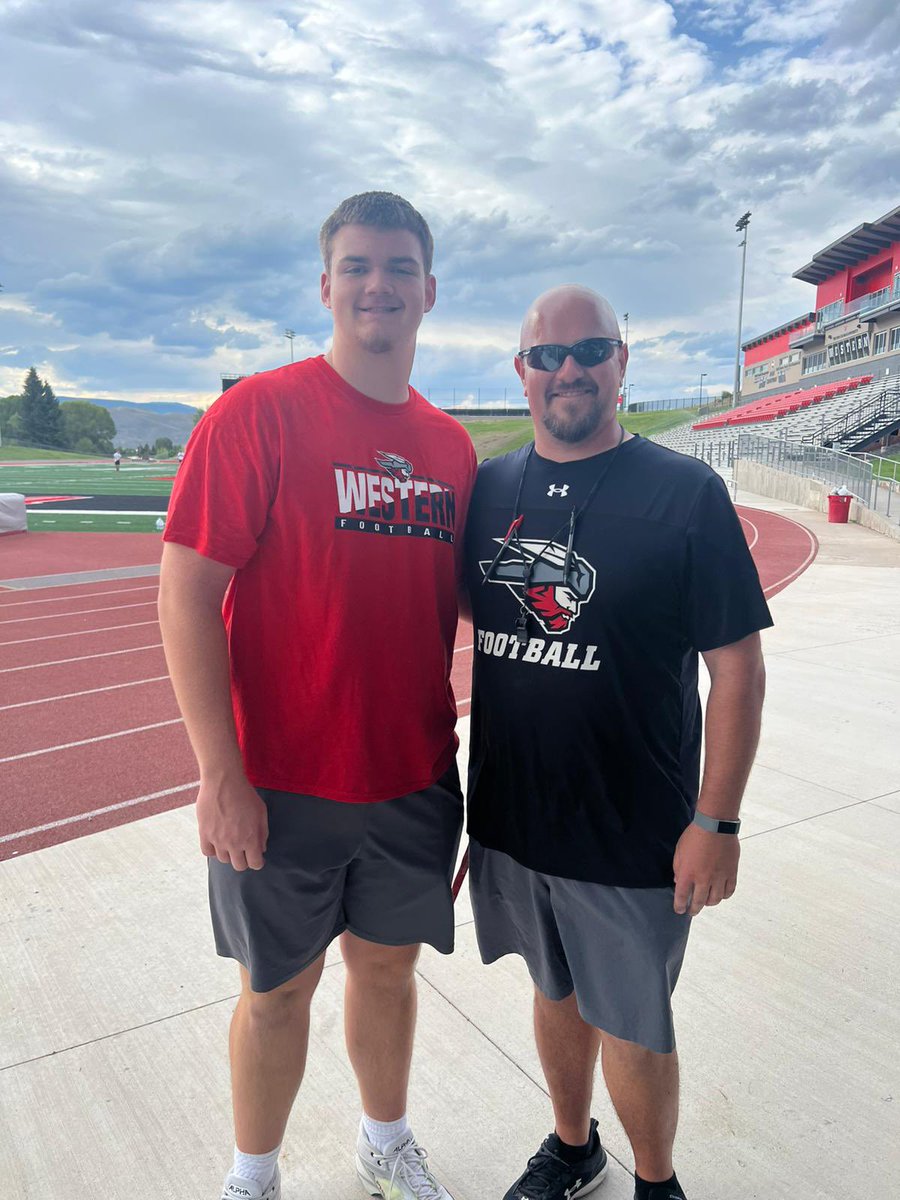 Graysen Hearn (@grayhearn2008) on Twitter photo After an amazing camp with <a href="/CoachRoyWCU/">John Roy</a> and <a href="/CoachJVG/">Jake Van Groll</a> I am beyond blessed to have received an offer to play football at Western Colorado University #AGTG <a href="/DCCThunderFB/">DCC Thunder Football</a> <a href="/PlaymakerCorner/">Playmaker’s Corner</a> <a href="/PrepZoneCO/">PrepzoneCO</a> After an amazing camp with <a href="/CoachRoyWCU/">John Roy</a> and <a href="/CoachJVG/">Jake Van Groll</a> I am beyond blessed to have received an offer to play football at Western Colorado University #AGTG <a href="/DCCThunderFB/">DCC Thunder Football</a> <a href="/PlaymakerCorner/">Playmaker’s Corner</a> <a href="/PrepZoneCO/">PrepzoneCO</a>