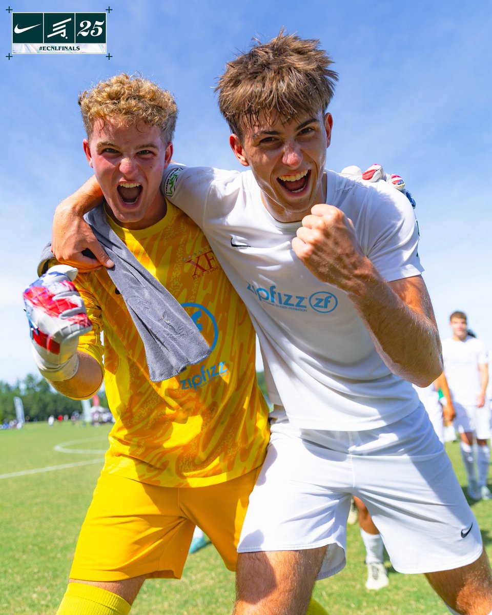 ECNLboys's tweet image. XF Academy has claimed the title for the 2025 U17 ECNL National Championship 🏆 #ECNLFinals