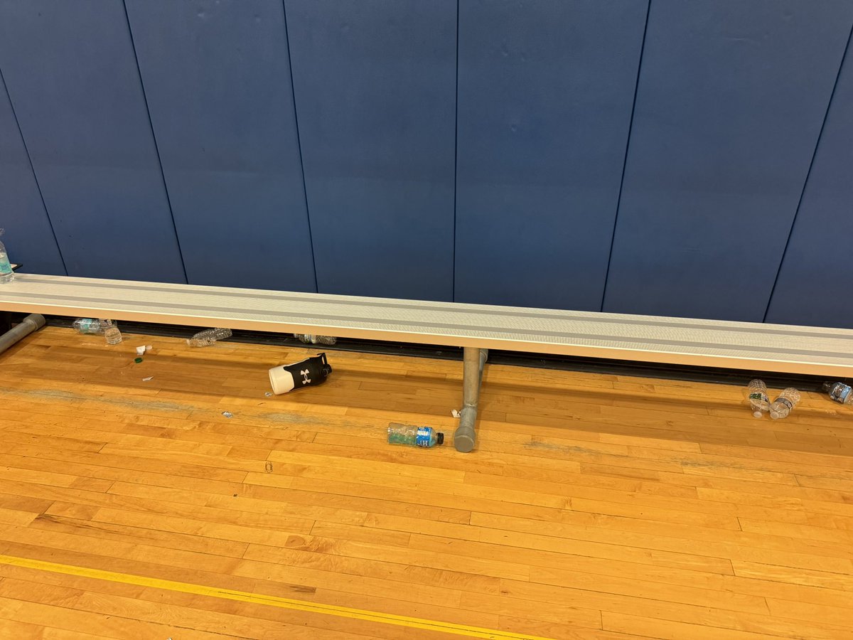 Coaches please have your team clean the bench after the game!!! See this every weekend man🤦‍♂️ kids take care of your stuff
