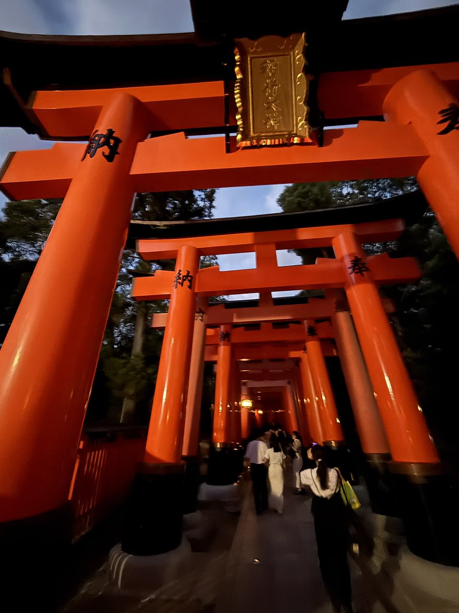 京都 伏見稲荷本宮祭り。
友だちの灯籠絵が選出されはって、今年もお祭りと鑑賞に。
恒例の夏の行事。

#京都 #伏見稲荷 #本宮祭り #鳥居 #夏祭り