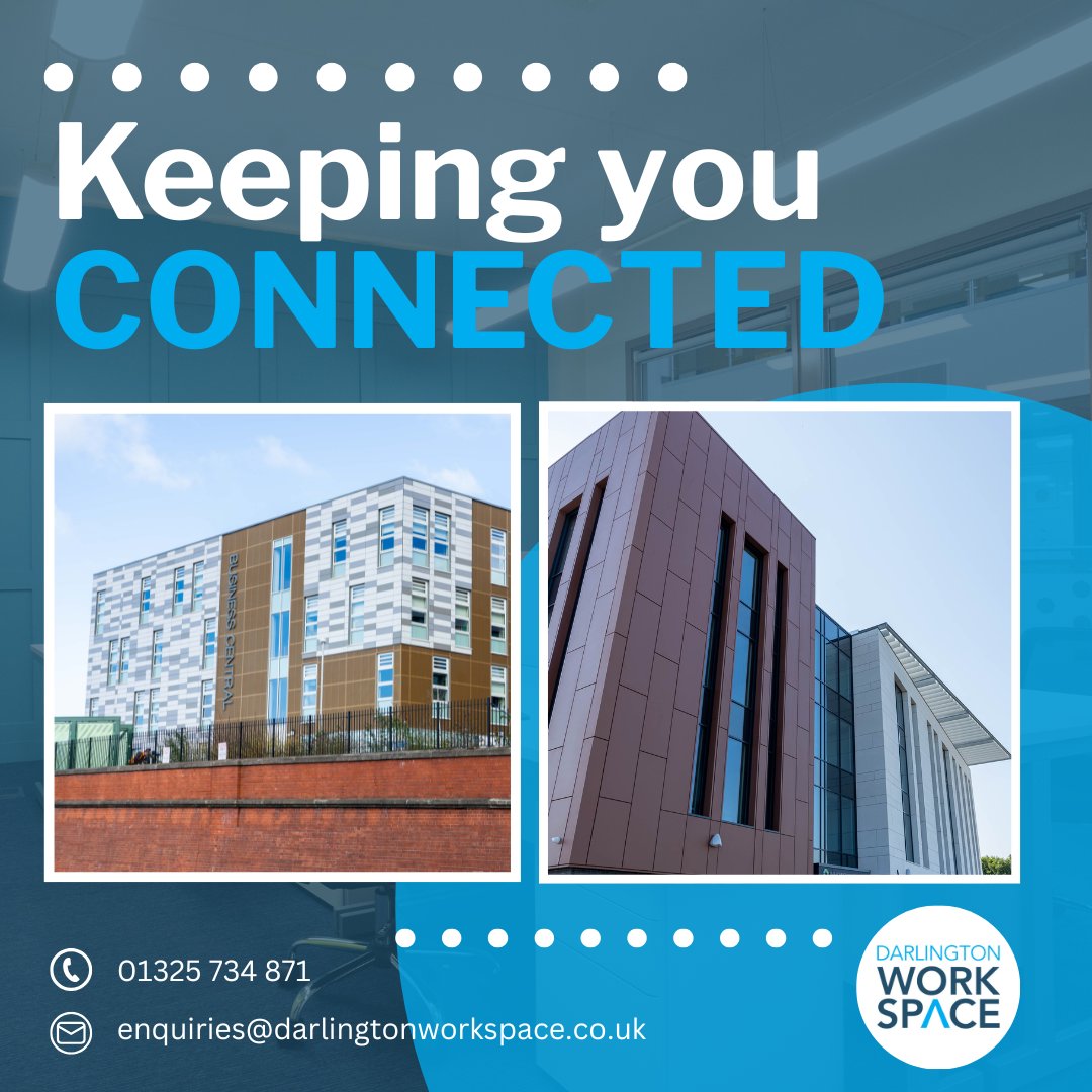 Being at Darlington Workspace offers networking opportunities with like-minded business owners and opens new doors for your business!

Book a meeting room today: pulse.ly/gcskpmdmtb

#darlington #businessspace #workspace #officespace #officelife #businessgrowth