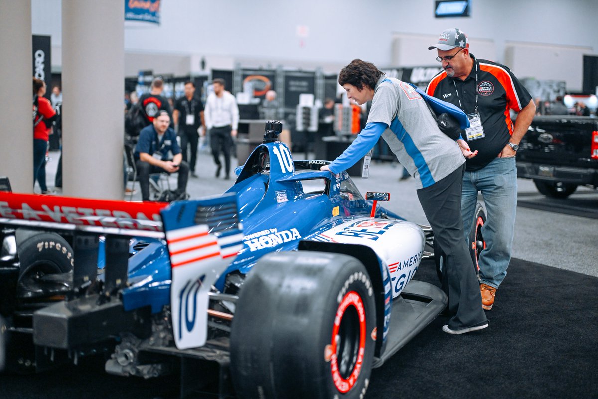 Scoping out the cockpit—and locking in plans for December. 🏁👀

Hotel registration for the #PRIShow is now open! Secure your stay and get ready to dive into the world of racing like never before. 

Book your hotel today!
dub.sh/PRIHotel

#PRI2025