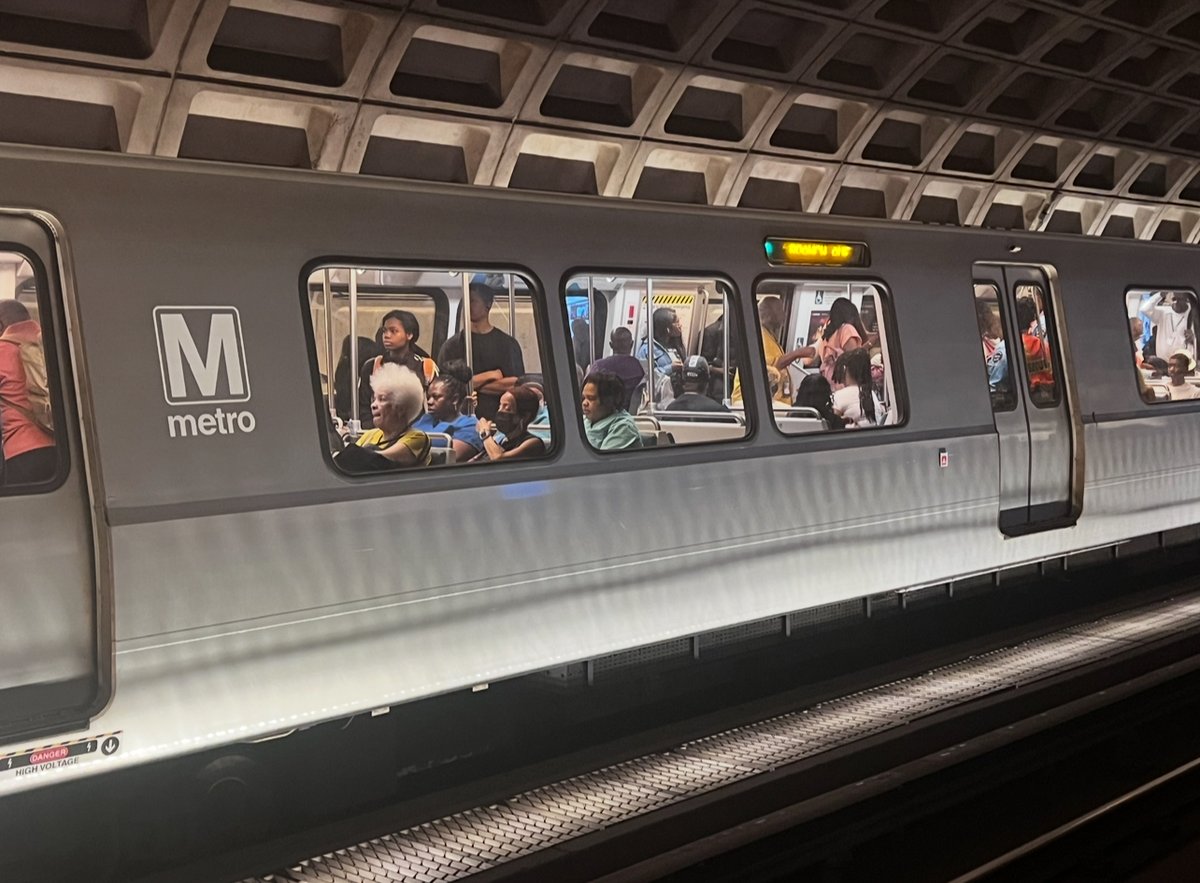 wmata's tweet image. Did you know transit is 20 times safer than driving a car? Each year, public transportation prevents more than 2,500 injuries related to car accidents. Take Metro!