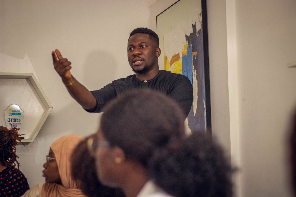 HumAngleFdn's tweet image. For #HTCIF2025, our fellows were warmly welcomed by @CJIDAfrica, who took their time to share their expertise on the ethical issues of AI in our world today.