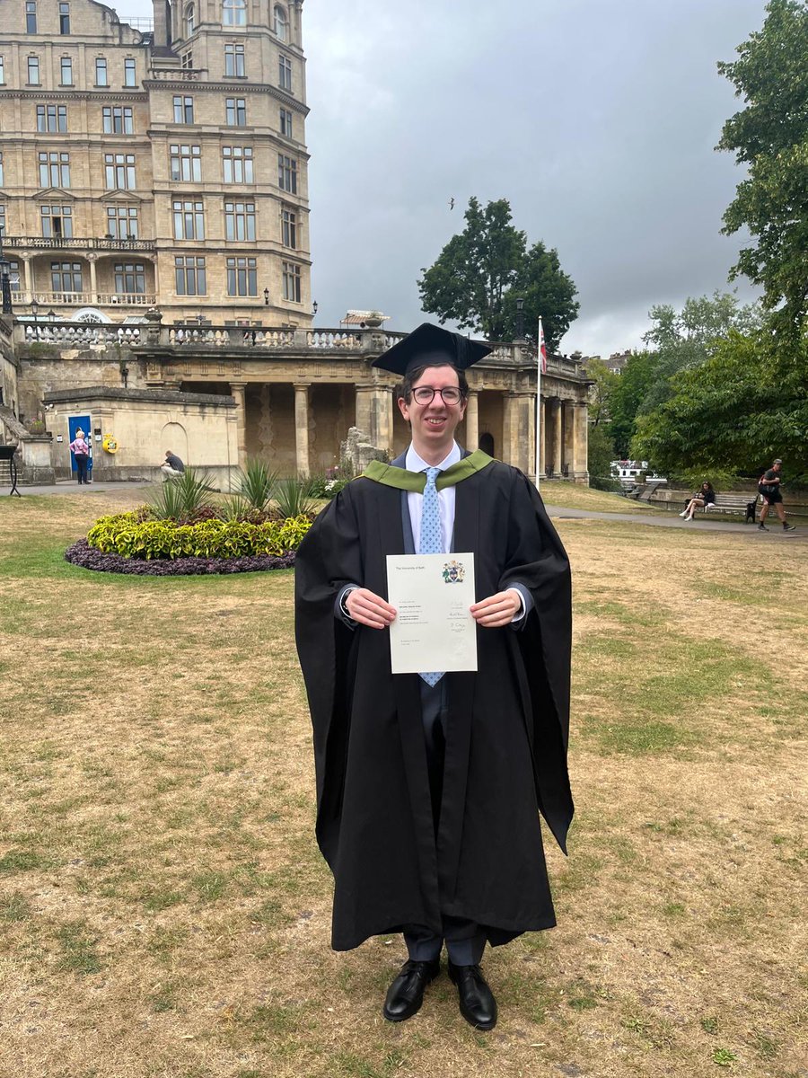 Life update - graduated from the University of Bath with a BSc in Computer Science!