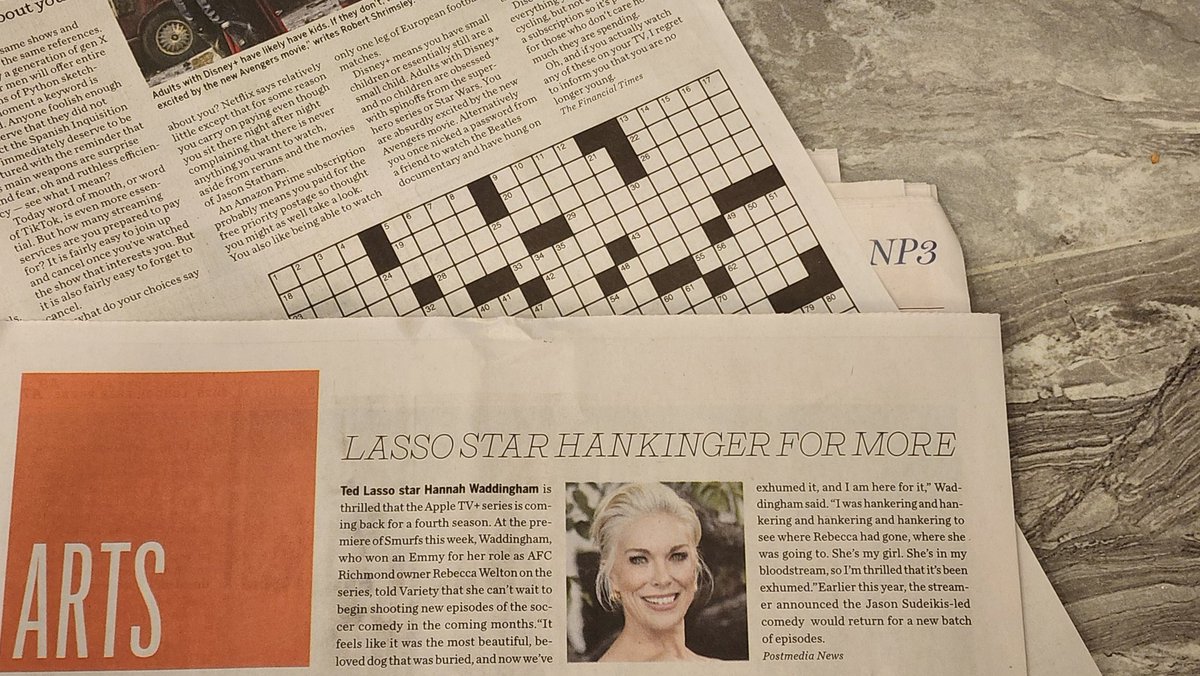 Hankinger. #deathofcopyediting
