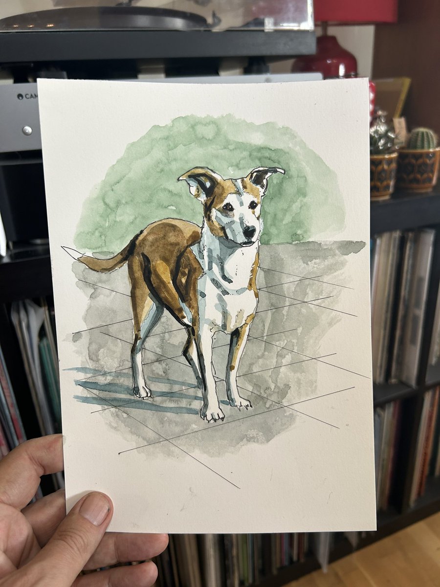Some recent dog commissions. Hit me up if your pet needs drawing.