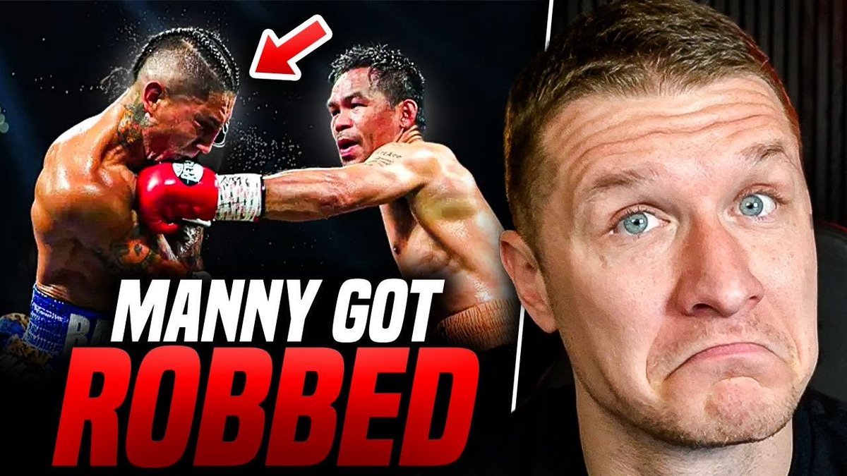 WadePlem's tweet image. NEW VIDEO OUT NOW!!
Manny Pacquiao COMPLETELY EMBARRASSED Mario Barrios.. MAJORITY DRAW?!
youtu.be/TIyKYz8gNgY