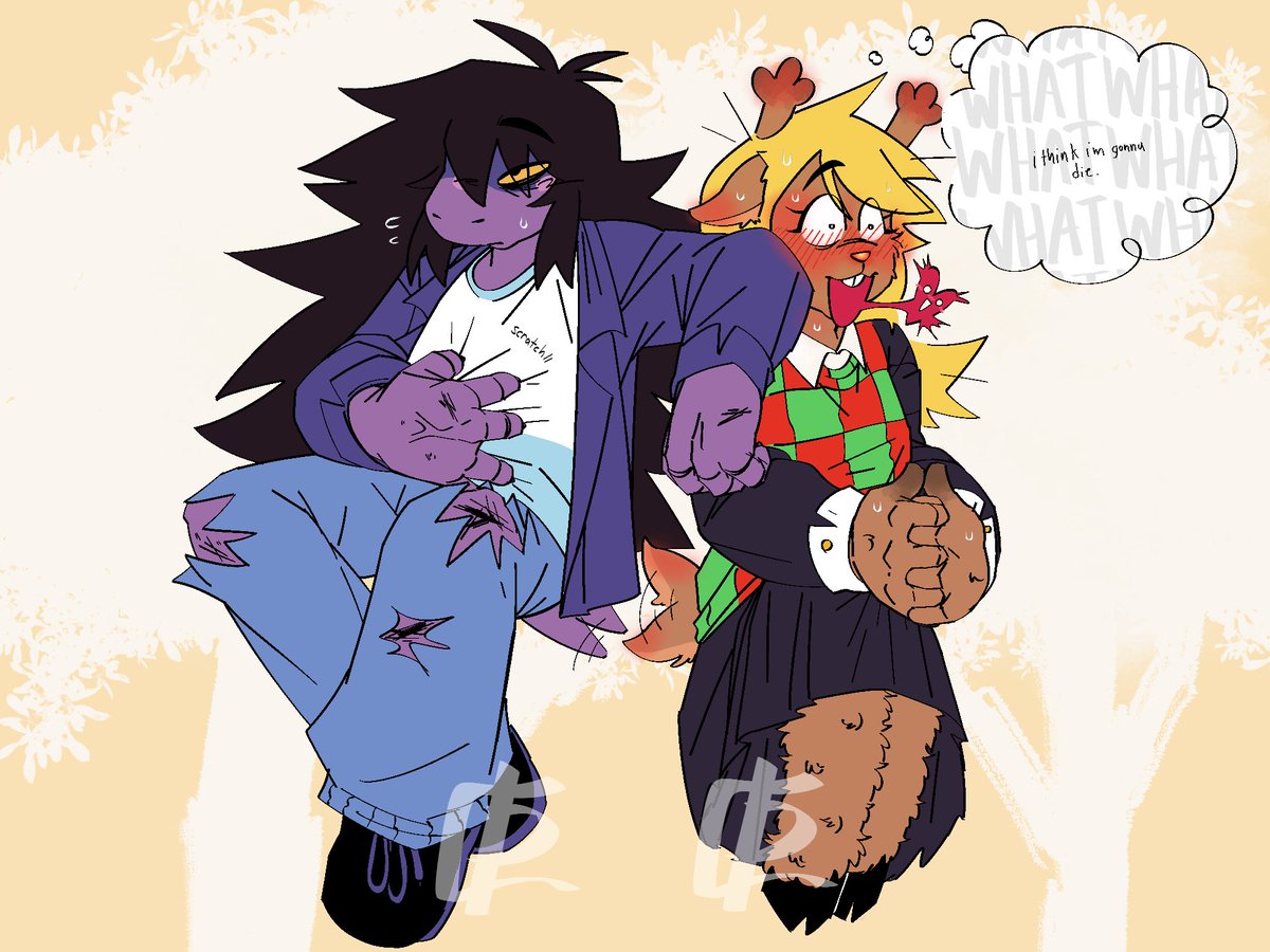 des11n_'s tweet image. getting comfortable..?

#DELTARUNE #suselle