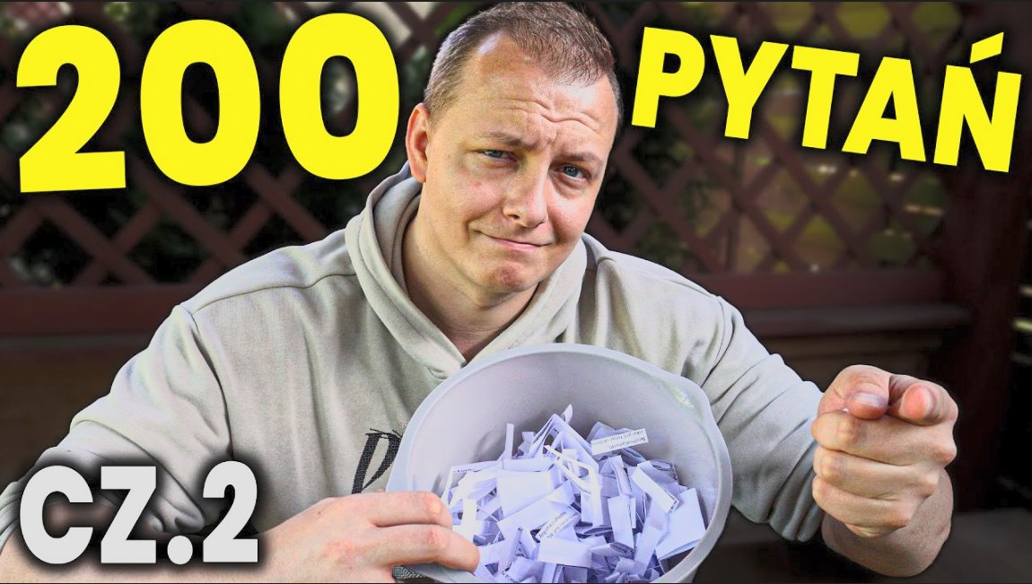 Nowy materiał: Ask Me Anything #2 - DEI, Cenzura, Lektor, Gry, Praca, Kontrowersje - Samo gęste i bez tabu.       youtu.be/-uQmqD1x2bE

Druga część AMA - czyli Ask Me Anything. W tym odcinku mamy 28 pytań - na które odpowiadam. Zapraszam!