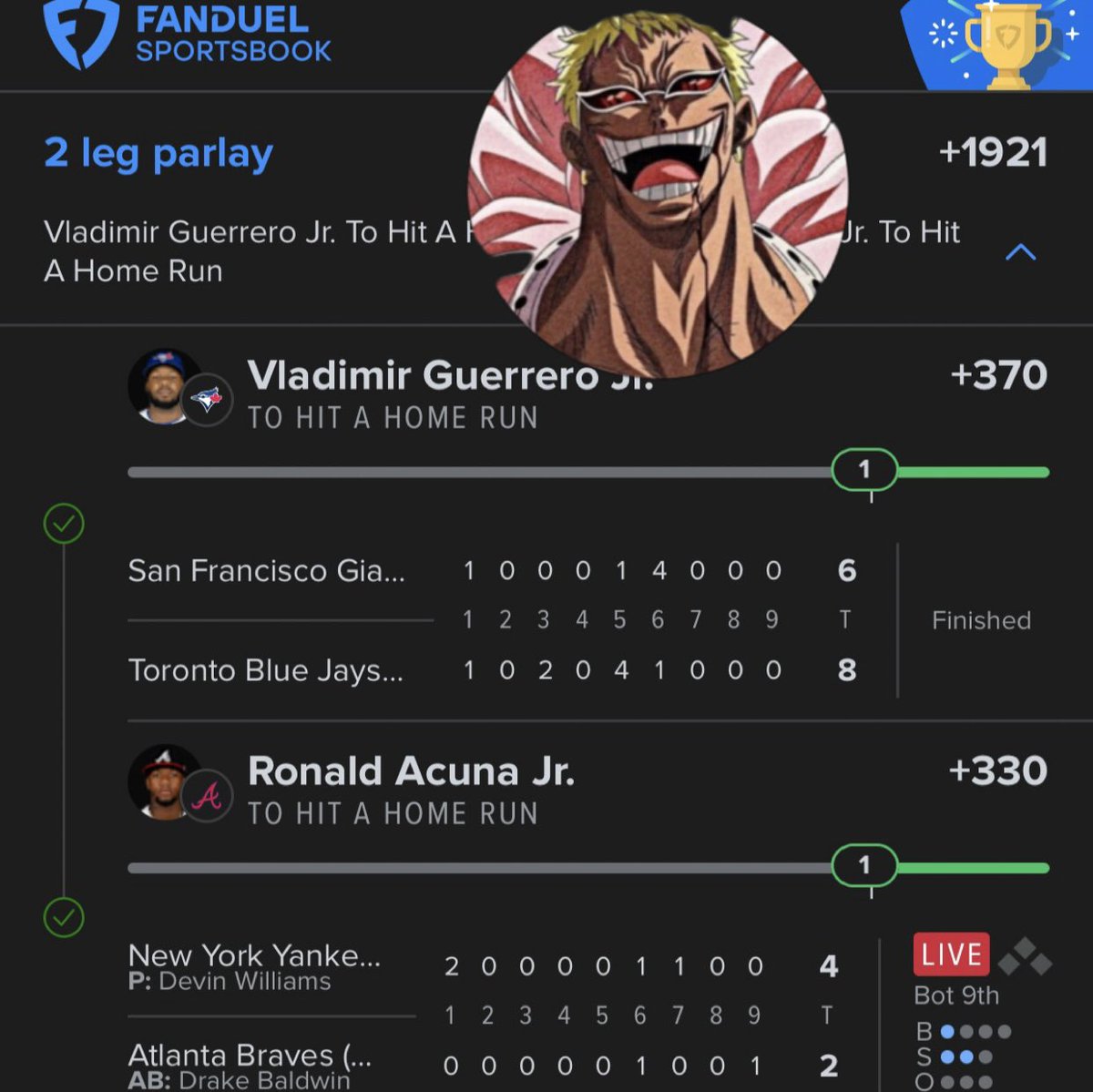 BlazinHotBets's tweet photo. $50 to 5 People Who LIKE+RT💕💎

Make it 29 Home Run Lays CASHED — Two in ONE DAY 🎲💕🤯

Would’ve been closer to 50 if not for the break… but we still gon’ get it 😈😈

Just opened 20 spots for 25% OFF VIP They go FAST💨⬇️💎
https://t.co/yqFucNYSsZ https://t.co/MX3Wz32Bib