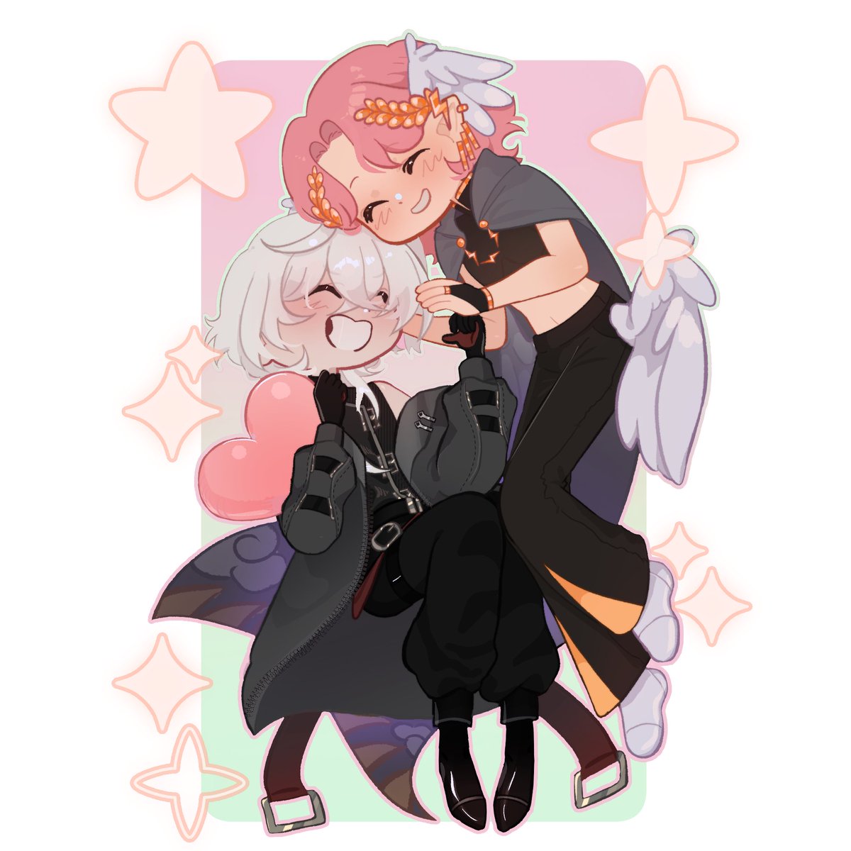 tetheredVT's tweet image. Love can't hurt if you're both immortal, right?
—————
🎨: @geceras11
#MsngrArt | #ADateWithDeath