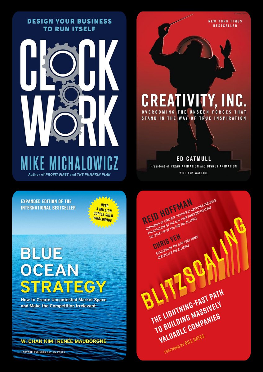 BookNoteApp's tweet image. These books are your startup co-founders. 

Hop on a read with them.