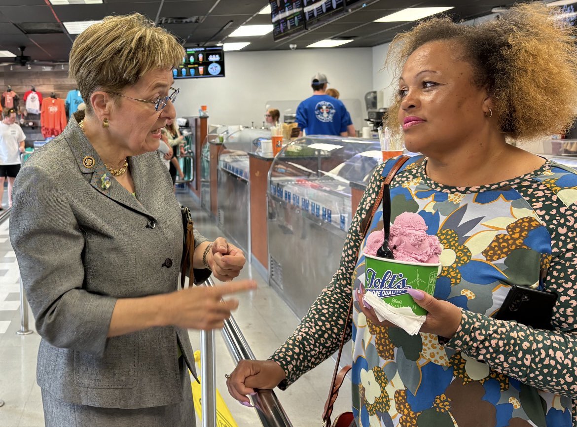 RepMarcyKaptur's tweet image. In NW Ohio we take our dairy seriously. Hoping everybody celebrating has two scoops on this #NationalIceCreamDay!