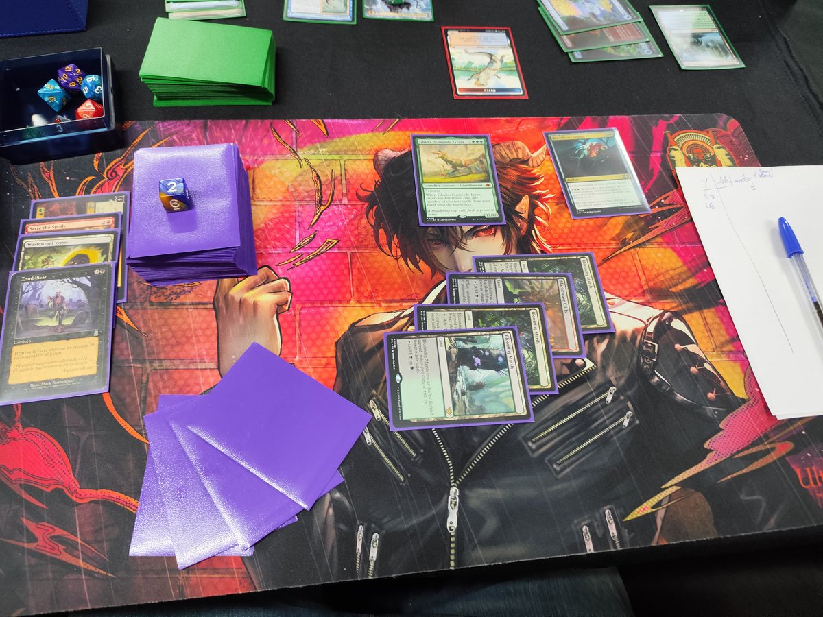 Playing dinos at Store Championship today 😃