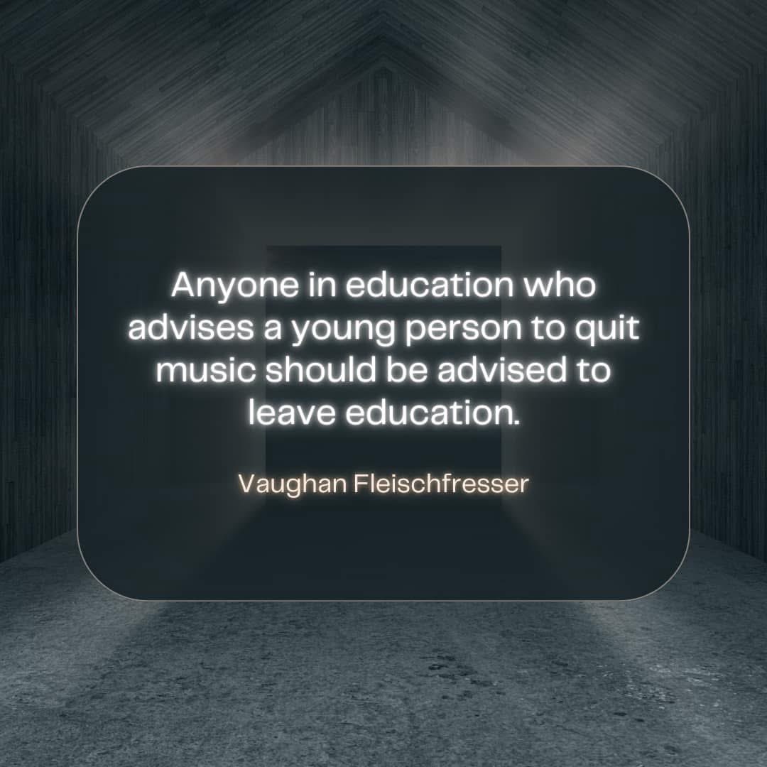 A balanced education is so important.