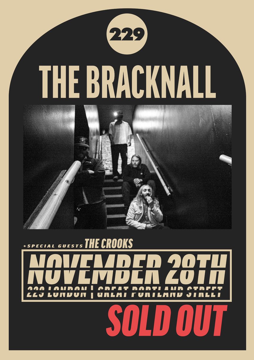 TheCrooksUK's tweet image. LONDON
We’re back in November. Supporting @TheBracknall at @229london. It’s already Sold Out so it’s gonna be a fuckin mega night.
See you down the front nice and early.
We are sailing 💙