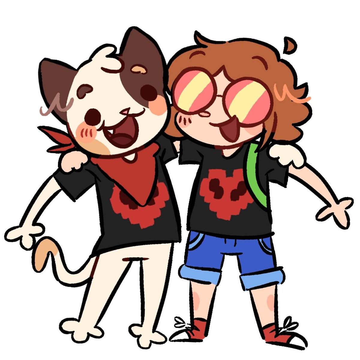 underyo33022747's tweet image. Guys I need this duo
#Dtowncat #squiddo
