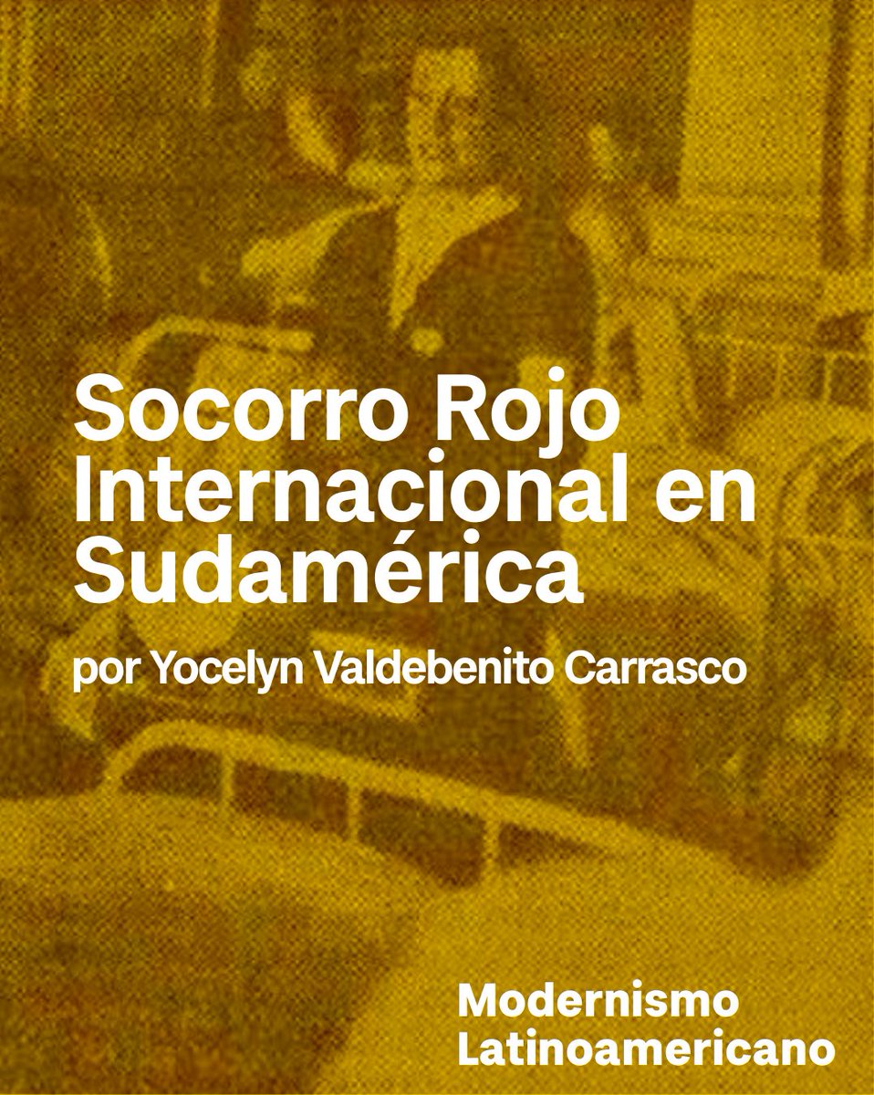 Modernismolat's tweet image. Socorro Rojo Internacional fue creada por la Internacional Comunista. El texto aborda su historia en sudamérica, donde internacionalistas como Ángela Ramos, Laura Rodrig o María Luisa Carnelli organizaron campañas en el contexto de la guerra civil española
modernismolatinoamericano.org/socorro-rojo-i…