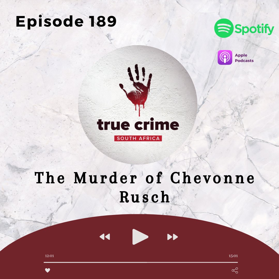 TCSApod's tweet image. Episode 189 The Murder of Chevonne Rusch is out now. 

This episode is sponsored by Ring.

Listen now: iono.fm/e/1577998