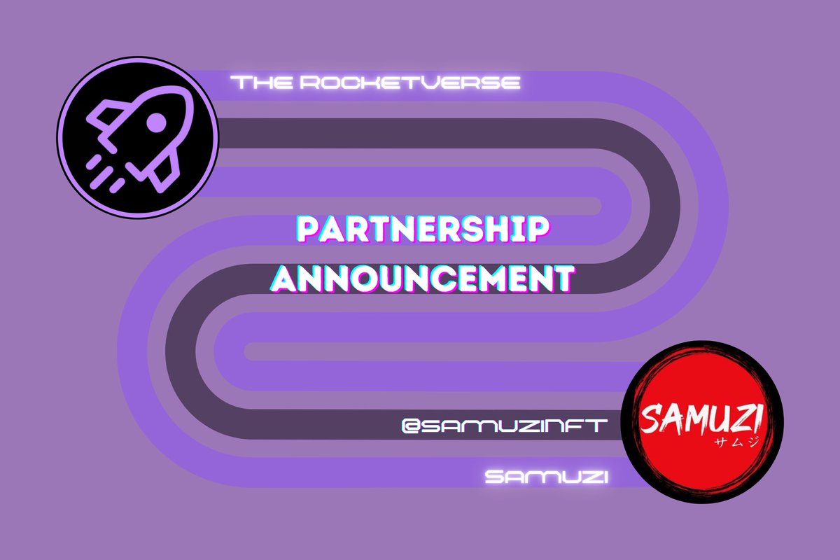rocketofsolana's tweet image. 🚀 Partnership Announcement 🚀
We’re partnering with
@samuziNFT 🚀
To celebrate, they are giving 15 WL spots for their upcoming mint.
To qualify:
1️⃣ Follow
@rocketofsolana
+
@samuziNFT
2️⃣ Like + RT
3️⃣ Tag 3 friends
4️⃣ Open a ticket in DC and show proof
FCFS 🚀