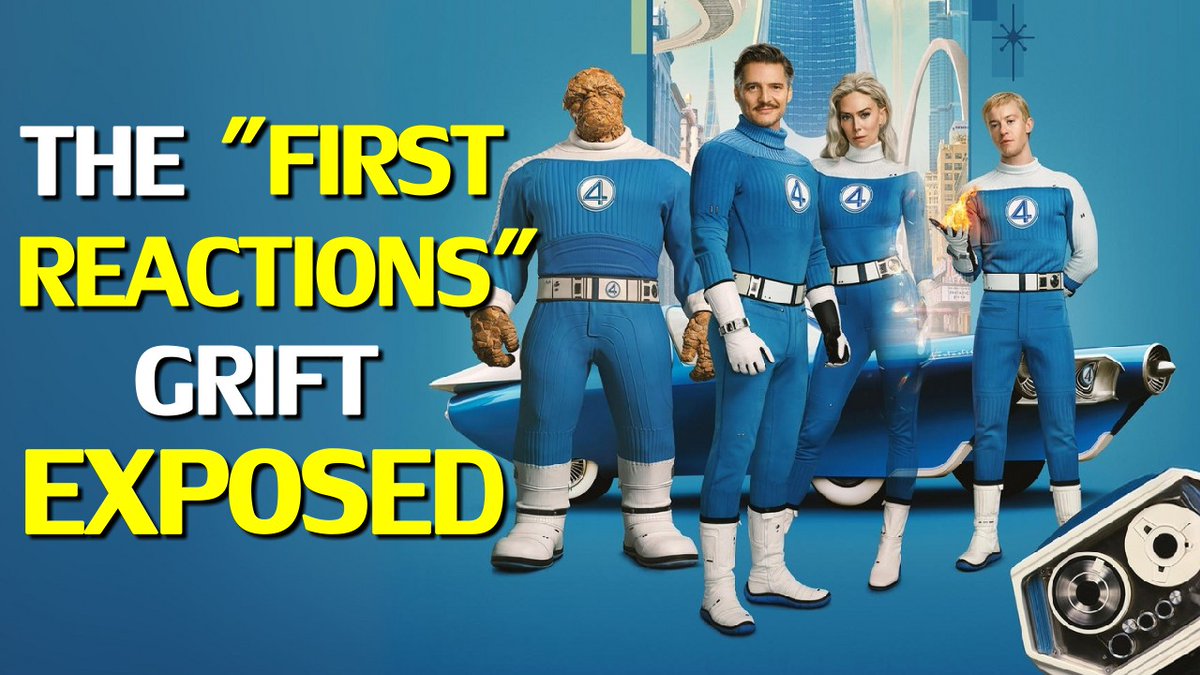 Midnights_Edge's tweet image. Marvel&apos;s Fantastic Four First steps is masterpiece, according to the very first review. Heres why you should pay very little attention to them.

youtu.be/K2mOAxdbquQ