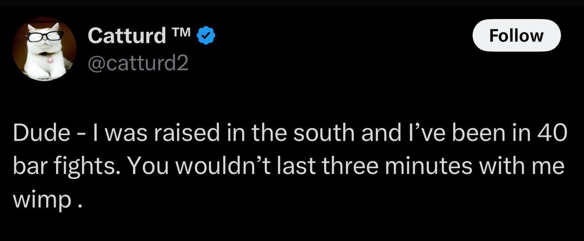 VBStrong_67's tweet image. "Being in" 40 fights doesn't mean anything, especially if you lose all of them.