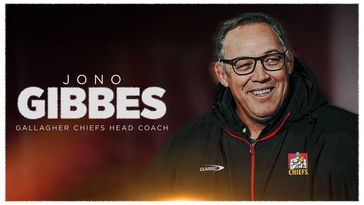 Taking over the reins 🤝🏽

We are stoked to announced Jono will be the Gallagher Chiefs newest head coach. Tune into chiefspass.com later on today for the full media press conference or head to chiefs.co.nz/news to read more