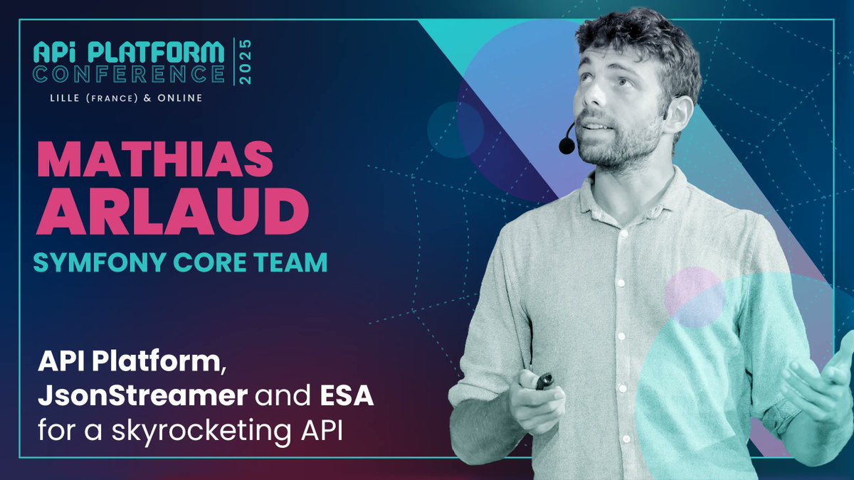 API Platform (@apiplatform) on Twitter photo Looking for performance-focused talks at #APIPlatformCon 2025? Don’t miss the sessions by <a href="/tobias_petry/">Tobias_Petry.sql</a>, <a href="/beoneself/">Xavier Leune</a>, <a href="/matarld/">Mathias Arlaud</a>, and <a href="/GwinizDu/">Steven Le Roux</a> / <a href="/davlgd/">David Legrand ☁️ 🤘</a>, all scheduled for Thursday, 18 September: api-platform.com/con/2025/ticke… Looking for performance-focused talks at #APIPlatformCon 2025? Don’t miss the sessions by <a href="/tobias_petry/">Tobias_Petry.sql</a>, <a href="/beoneself/">Xavier Leune</a>, <a href="/matarld/">Mathias Arlaud</a>, and <a href="/GwinizDu/">Steven Le Roux</a> / <a href="/davlgd/">David Legrand ☁️ 🤘</a>, all scheduled for Thursday, 18 September: api-platform.com/con/2025/ticke…