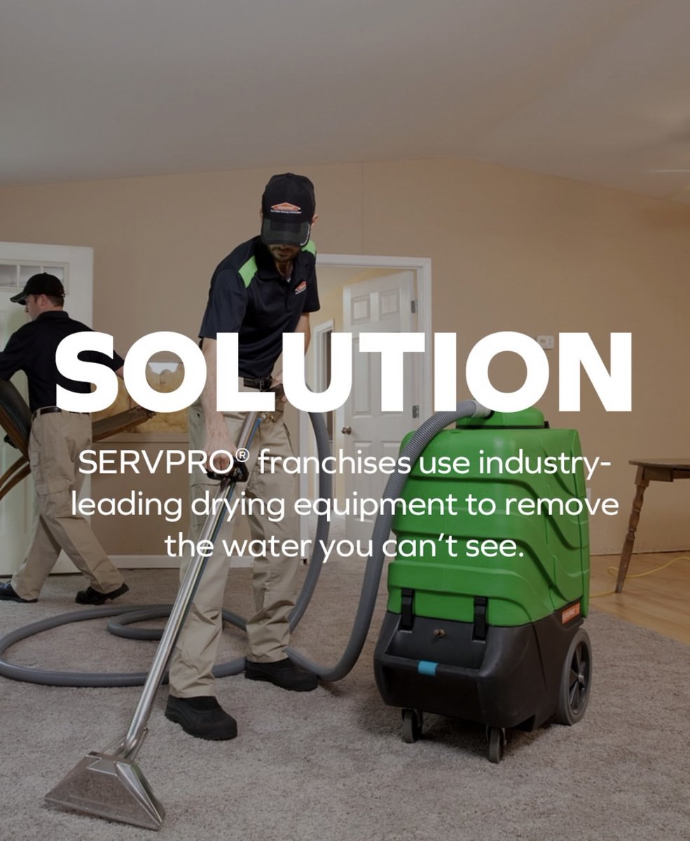 We always have solutions! #ServproIrvine