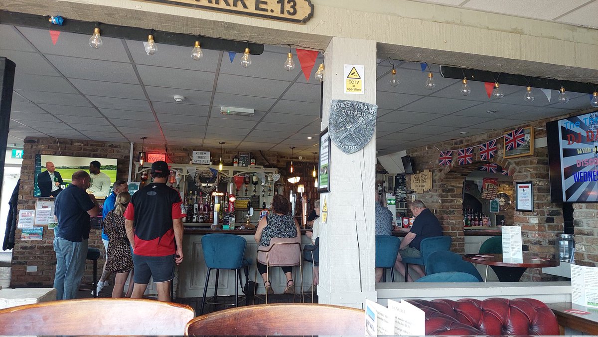 It's Jaywick, and The Three Jays, as featured recently on national news in a piece about the squeeze on disposable income. Bustling on our visit, and clearly an exceptionally well run pub, something intangible but we find obvious when you see it. A screen advertises events etc.