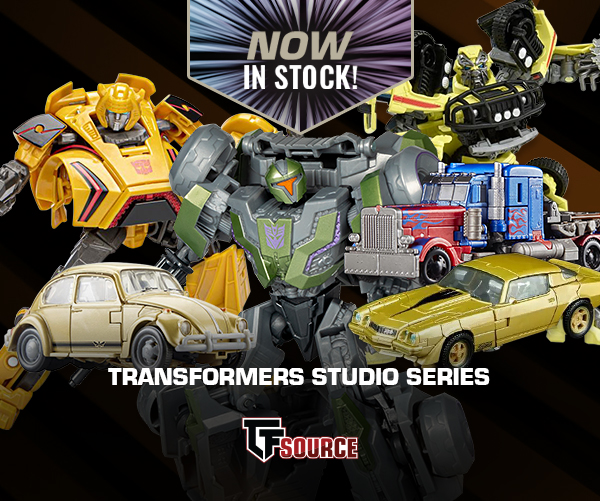 TFsource's tweet image. Studio Series restock just dropped! 🎬🤖
Some favorites are back on the shelf at TFSource.
🛒 Don’t miss your second chance—shop the restock now! bit.ly/410tGCk