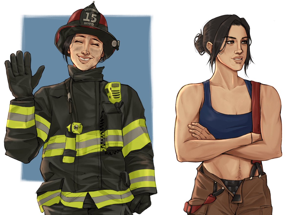 plzrio's tweet image. first post here 🫡
to the person who wrote the firefighter rio fic, this one’s for you
