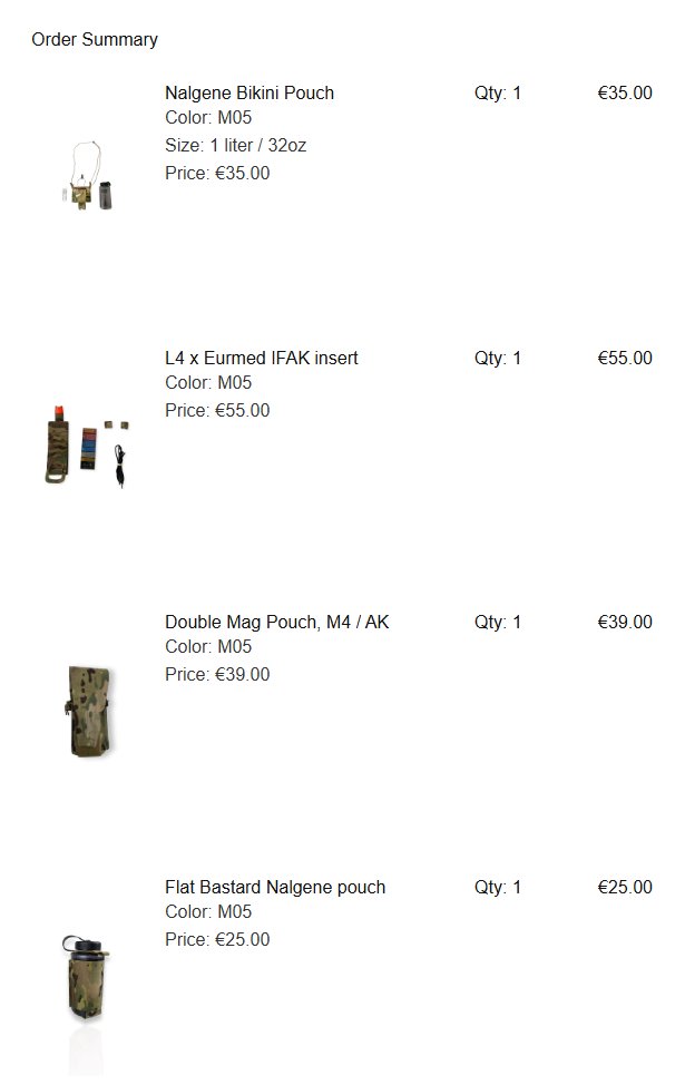FinnishGear's tweet image. Finally pulled the trigger on ordering from @l4performance
What do we think? Good 1st set of products to check out for the YT channel?