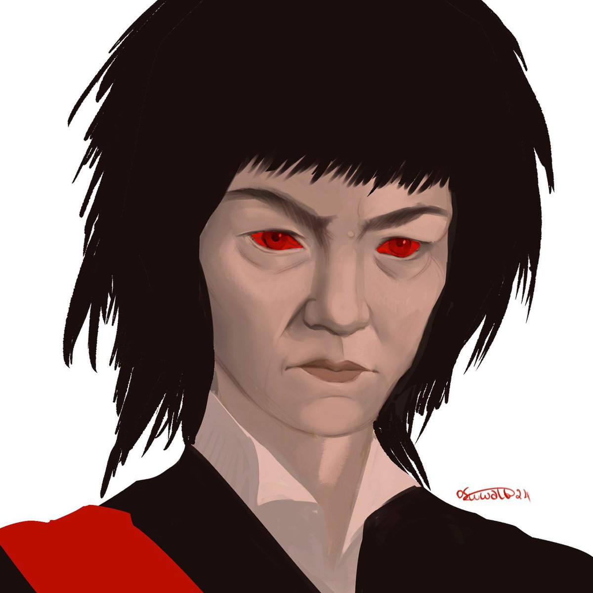 oswwalto's tweet image. If this Beelzebub gets 15 likes I&apos;ll post more of my old art
