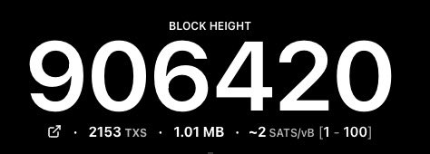 TimechainCaL's tweet image. ◻️906420
10m 3s avg block
150/144 24h blocks
1 sat/vb priority