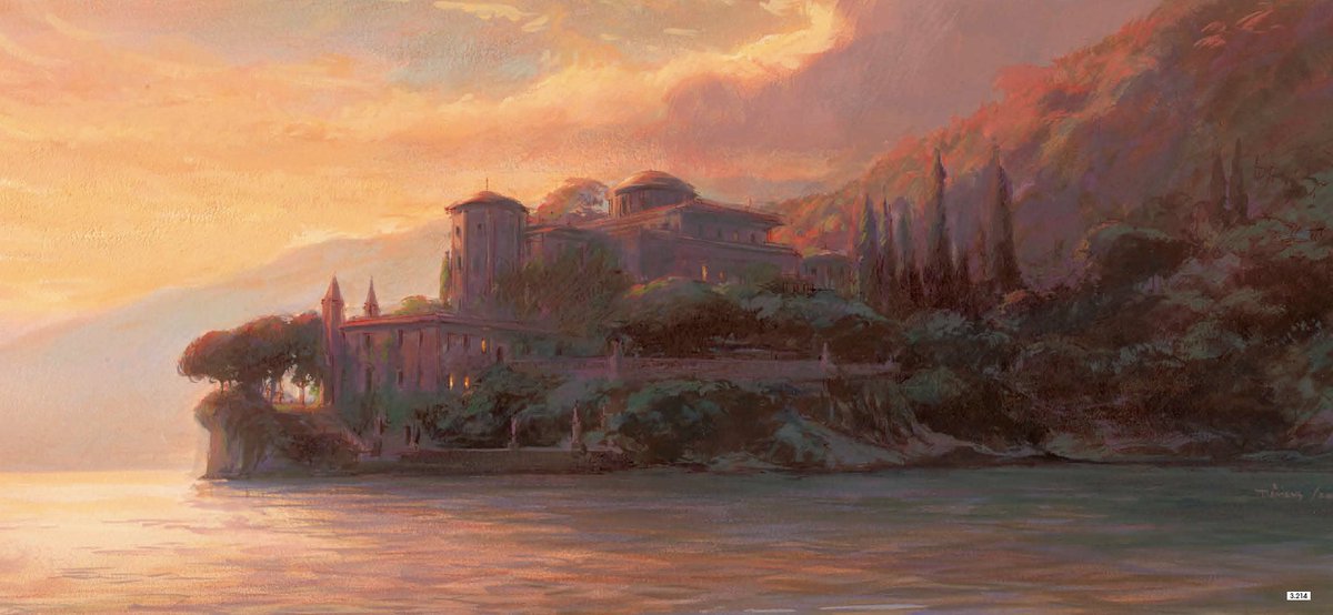 kershed's tweet image. July 2001: Star Wars: Attack of the Clones: Erik Tiemens’s exquisite concept for the picturesque Naboo lake retreat exterior.
#StarWarsArchives19992005
youtu.be/Ocm__ZQTZVk