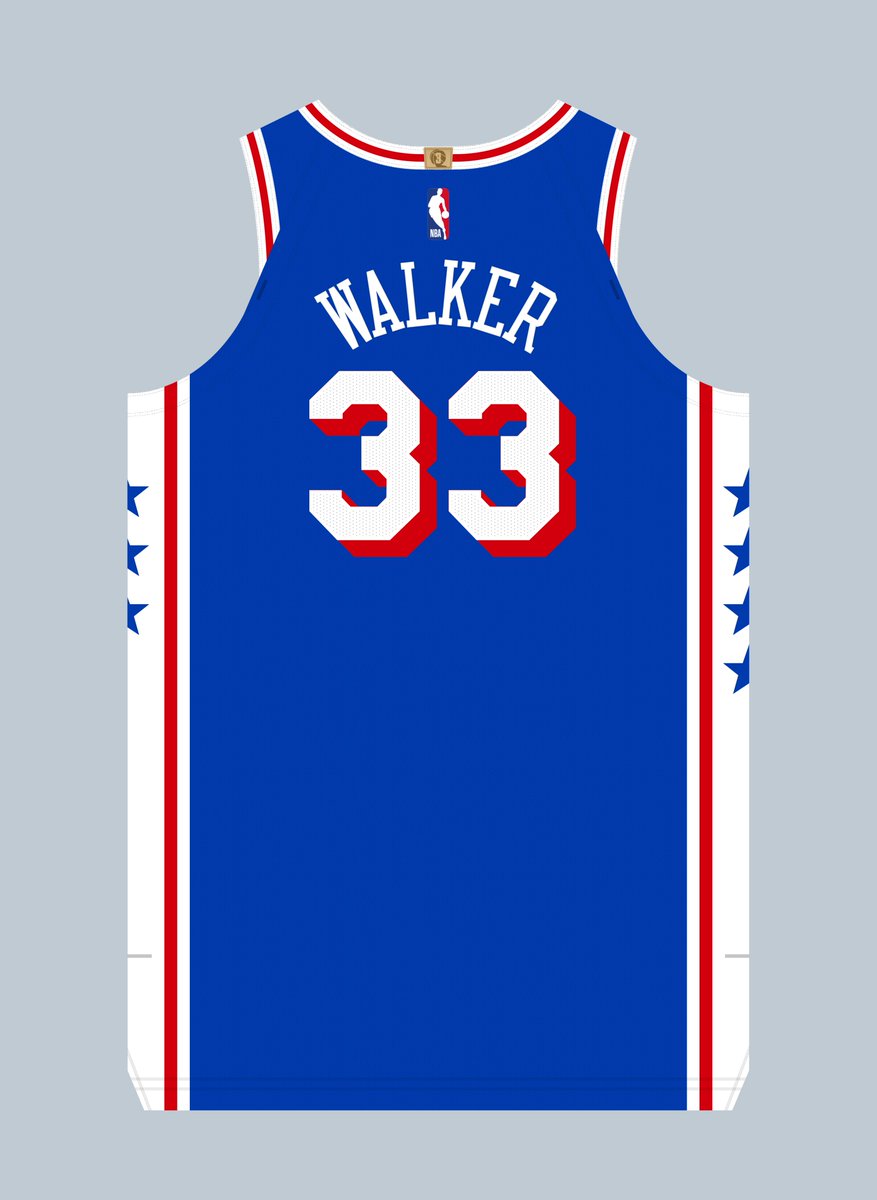 EtienneCatalan's tweet image. Jabari Walker (@JabariWalker) will wear No. 33 for the #Sixers. Number last worn by Filip Petrušev in 2024. #NBA