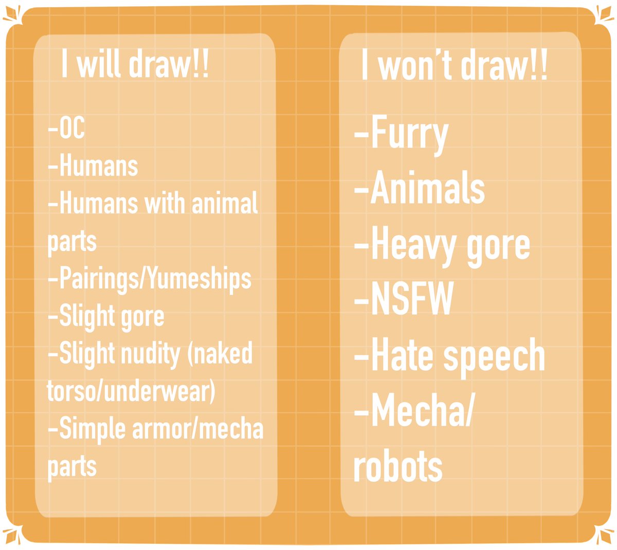 DORIKAN4's tweet image. I’m opening commissions!!! Yayy yippee
I accept payment wia PayPal, Hipolink or Boosty! I can also accept payment in robux (equivalent to the prices listed)
#comission #comissionsopen