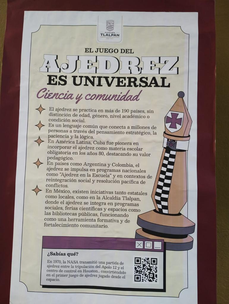 #DíaInternacionalDelAjedrez ♟️🤴🏽👑🐴🧠🤓🤯 y #LaPorraLesSaluda desde #MuseoDeHistoria <a href="/TlalpanAl/">Alcaldía Tlalpan</a>  torneo abierto del club oficial de #Ajedrez de la alcaldía
#LeonesGAM <a href="/TuAlcaldiaGAM/">Alcaldía Gustavo A. Madero</a> y #MiNezota <a href="/GobNeza/">Gobierno Municipal de Nezahualcóyotl</a> representados por el chamaco 🐼 
#GensUnaSumus
#Deporte
#Ciencia
#Educación