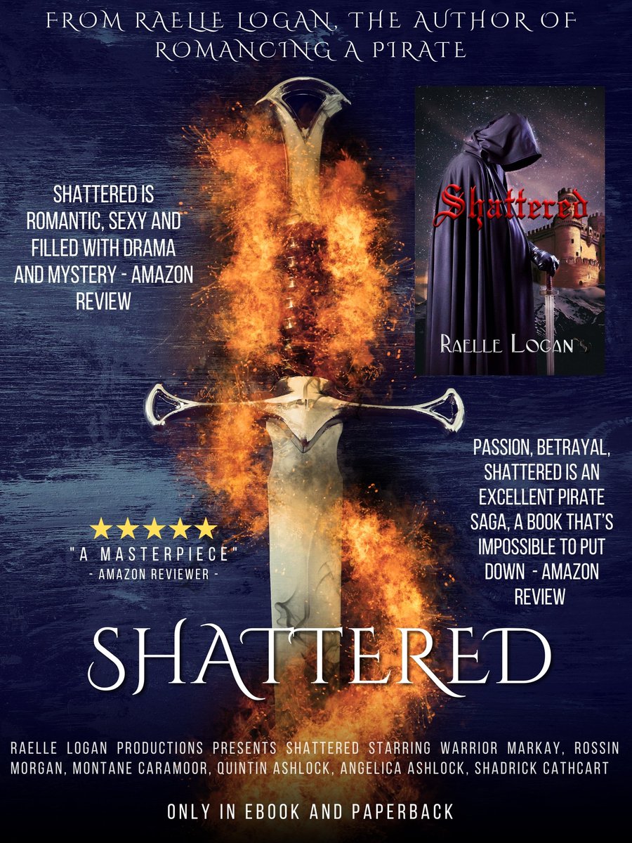 A woman on the run from a malicious uncle.

A British duke who has become a recluse owing to his scarred face.

Secrets that threaten to destroy them both.

Can her love for him save them?

SHATTERED
#romance #historicalromance #HistoricalFiction #booklovers #PirateBooks #books