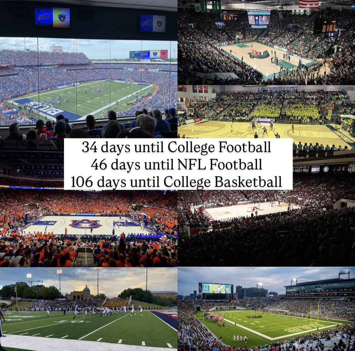 BirminghamSport's tweet image. This Week in Birmingham Sports: 🗓️
Tuesday-Sunday: Birmingham Barons
Saturday: Legion FC vs. Forward Madison FC
A look ahead this Fall ⬇️
34 days until College Football
46 days until NFL Football
74 days until Greek Food Festival
106 days until College Basketball